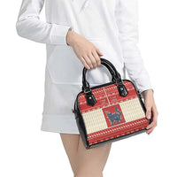 Yule Cat And Yule Lads Shoulder Handbag Cute Retro Style - Wonder Print Shop