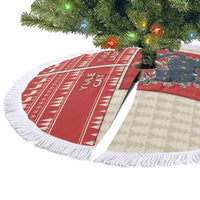 Yule Cat And Yule Lads Tree Skirt Cute Retro Style - Wonder Print Shop