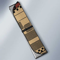 Skull Christmas Auto Sun Shade Newspaper Retro Style - Wonder Print Shop