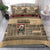 Skull Christmas Bedding Set Newspaper Retro Style - Wonder Print Shop