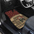 Skull Christmas Car Mats Newspaper Retro Style - Wonder Print Shop