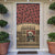 Skull Christmas Door Cover Newspaper Retro Style - Wonder Print Shop