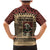 Skull Christmas Family Matching Mermaid Dress and Hawaiian Shirt Newspaper Retro Style - Wonder Print Shop
