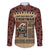 Skull Christmas Family Matching Mermaid Dress and Hawaiian Shirt Newspaper Retro Style - Wonder Print Shop