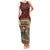 Skull Christmas Family Matching Tank Maxi Dress and Hawaiian Shirt Newspaper Retro Style - Wonder Print Shop
