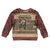 Skull Christmas Kid Ugly Christmas Sweater Newspaper Retro Style - Wonder Print Shop