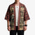 Skull Christmas Kimono Newspaper Retro Style - Wonder Print Shop