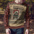 Skull Christmas Ugly Christmas Sweater Newspaper Retro Style - Wonder Print Shop