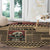 Skull Christmas Round Carpet Newspaper Retro Style - Wonder Print Shop