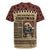 Skull Christmas Rugby Jersey Newspaper Retro Style - Wonder Print Shop