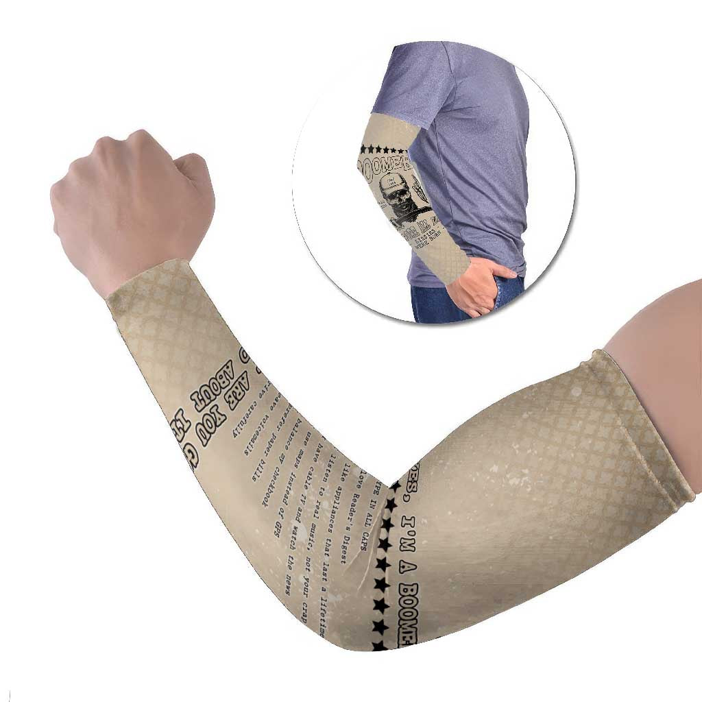 Baby Boomers Arm Sleeves The Badass Generation Retro Style - Wonder Print Shop