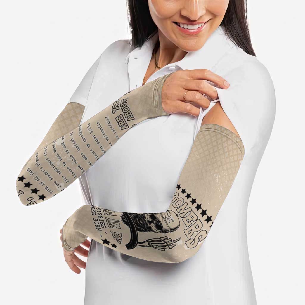 Baby Boomers Arm Sleeves The Badass Generation Retro Style - Wonder Print Shop