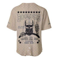 Baby Boomers Baseball Jersey The Badass Generation Retro Style - Wonder Print Shop