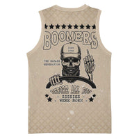 Baby Boomers Basketball Jersey The Badass Generation Retro Style - Wonder Print Shop