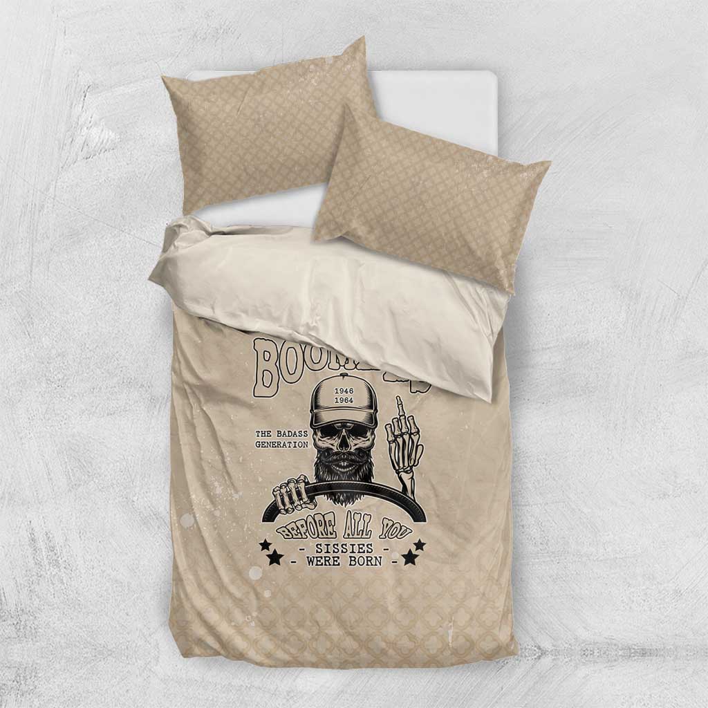 Baby Boomers Bedding Set The Badass Generation Retro Style - Wonder Print Shop