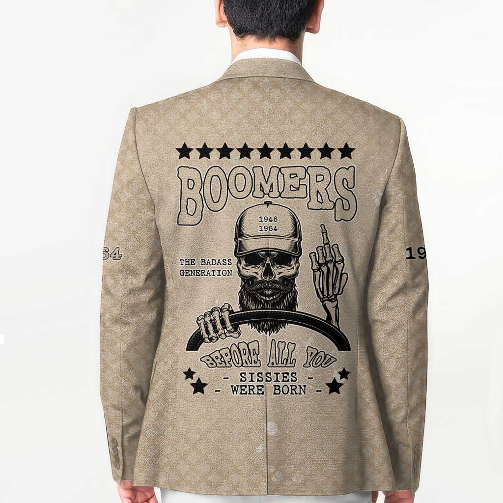 Baby Boomers Blazer The Badass Generation Retro Style - Wonder Print Shop