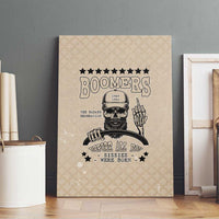 Baby Boomers Canvas Wall Art The Badass Generation Retro Style - Wonder Print Shop
