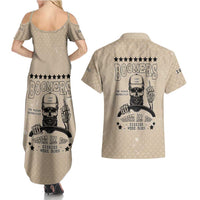 Baby Boomers Couples Matching Summer Maxi Dress and Hawaiian Shirt The Badass Generation Retro Style - Wonder Print Shop