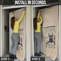 Baby Boomers Door Cover The Badass Generation Retro Style - Wonder Print Shop