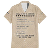 Baby Boomers Family Matching Off The Shoulder Long Sleeve Dress and Hawaiian Shirt The Badass Generation Retro Style - Wonder Print Shop