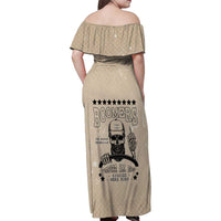 Baby Boomers Family Matching Off Shoulder Maxi Dress and Hawaiian Shirt The Badass Generation Retro Style - Wonder Print Shop
