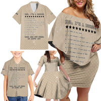 Baby Boomers Family Matching Off Shoulder Short Dress and Hawaiian Shirt The Badass Generation Retro Style - Wonder Print Shop
