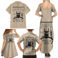 Baby Boomers Family Matching Summer Maxi Dress and Hawaiian Shirt The Badass Generation Retro Style - Wonder Print Shop