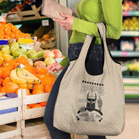 Baby Boomers Grocery Bag The Badass Generation Retro Style - Wonder Print Shop