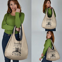 Baby Boomers Grocery Bag The Badass Generation Retro Style - Wonder Print Shop