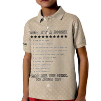 Baby Boomers Kid Polo Shirt The Badass Generation Retro Style - Wonder Print Shop