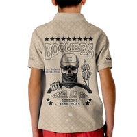 Baby Boomers Kid Polo Shirt The Badass Generation Retro Style - Wonder Print Shop