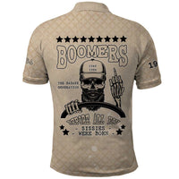 Baby Boomers Polo Shirt The Badass Generation Retro Style - Wonder Print Shop