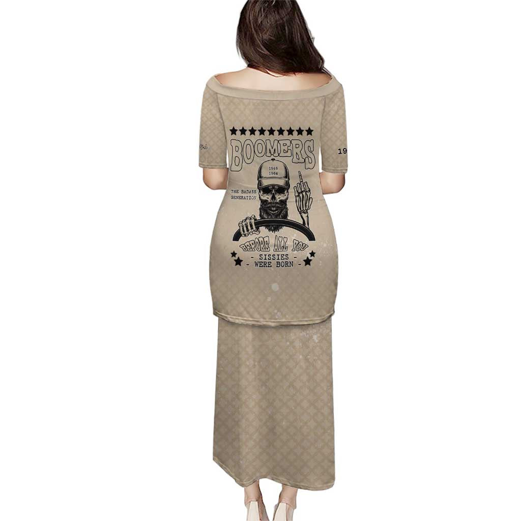 Baby Boomers Puletasi The Badass Generation Retro Style - Wonder Print Shop