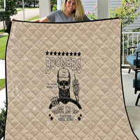 Baby Boomers Quilt The Badass Generation Retro Style - Wonder Print Shop