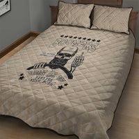 Baby Boomers Quilt Bed Set The Badass Generation Retro Style - Wonder Print Shop