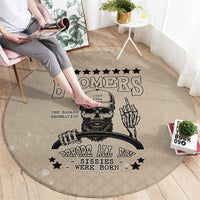Baby Boomers Round Carpet The Badass Generation Retro Style - Wonder Print Shop