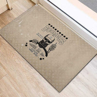 Baby Boomers Rubber Doormat The Badass Generation Retro Style - Wonder Print Shop