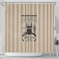 Baby Boomers Shower Curtain The Badass Generation Retro Style - Wonder Print Shop