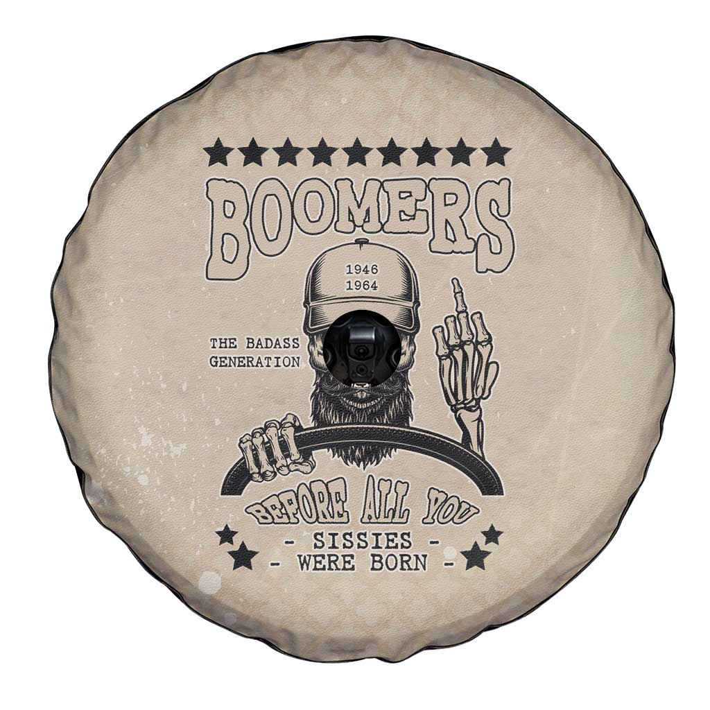 Baby Boomers Spare Tire Cover The Badass Generation Retro Style - Wonder Print Shop