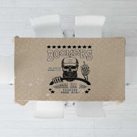 Baby Boomers Tablecloth The Badass Generation Retro Style - Wonder Print Shop