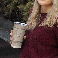 Baby Boomers Tumbler Cup The Badass Generation Retro Style - Wonder Print Shop