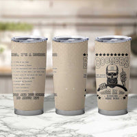 Baby Boomers Tumbler Cup The Badass Generation Retro Style - Wonder Print Shop