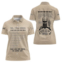 Baby Boomers Women Polo Shirt The Badass Generation Retro Style - Wonder Print Shop