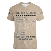 Baby Boomers Women V-Neck T-Shirt The Badass Generation Retro Style - Wonder Print Shop