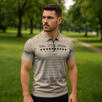 Baby Boomers Zipper Polo Shirt The Badass Generation Retro Style - Wonder Print Shop
