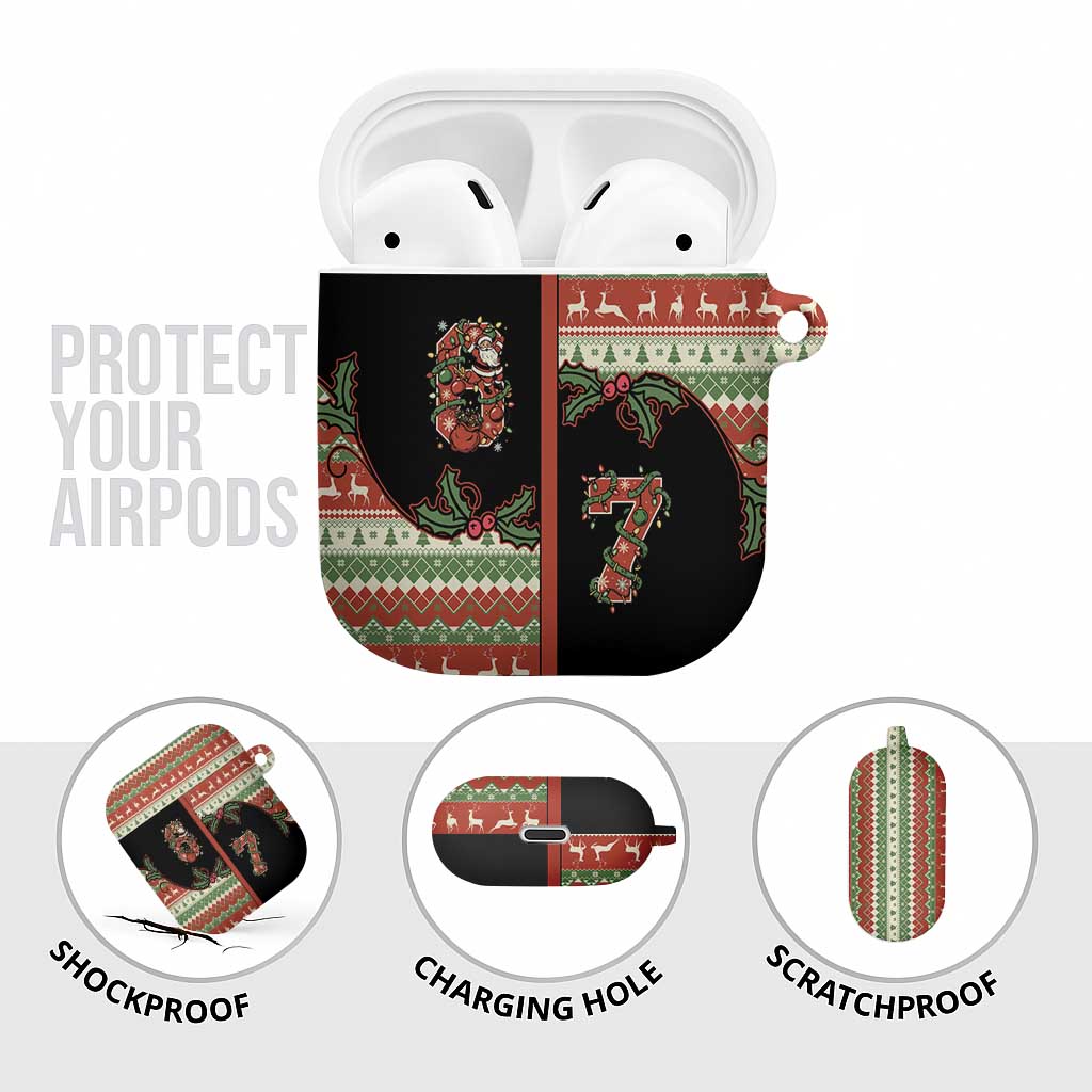 Western Yoke AirPods Case Funny Six Seven Christmas - Wonder Print Shop