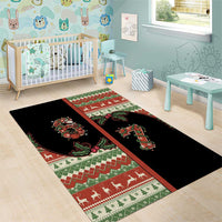 Western Yoke Area Rug Funny Six Seven Christmas - Wonder Print Shop