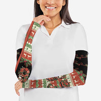 Western Yoke Arm Sleeves Funny Six Seven Christmas - Wonder Print Shop