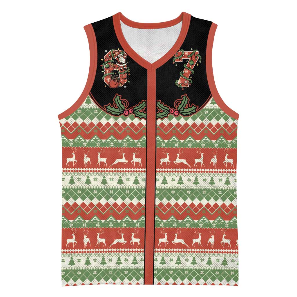 Western Yoke Basketball Jersey Funny Six Seven Christmas - Wonder Print Shop
