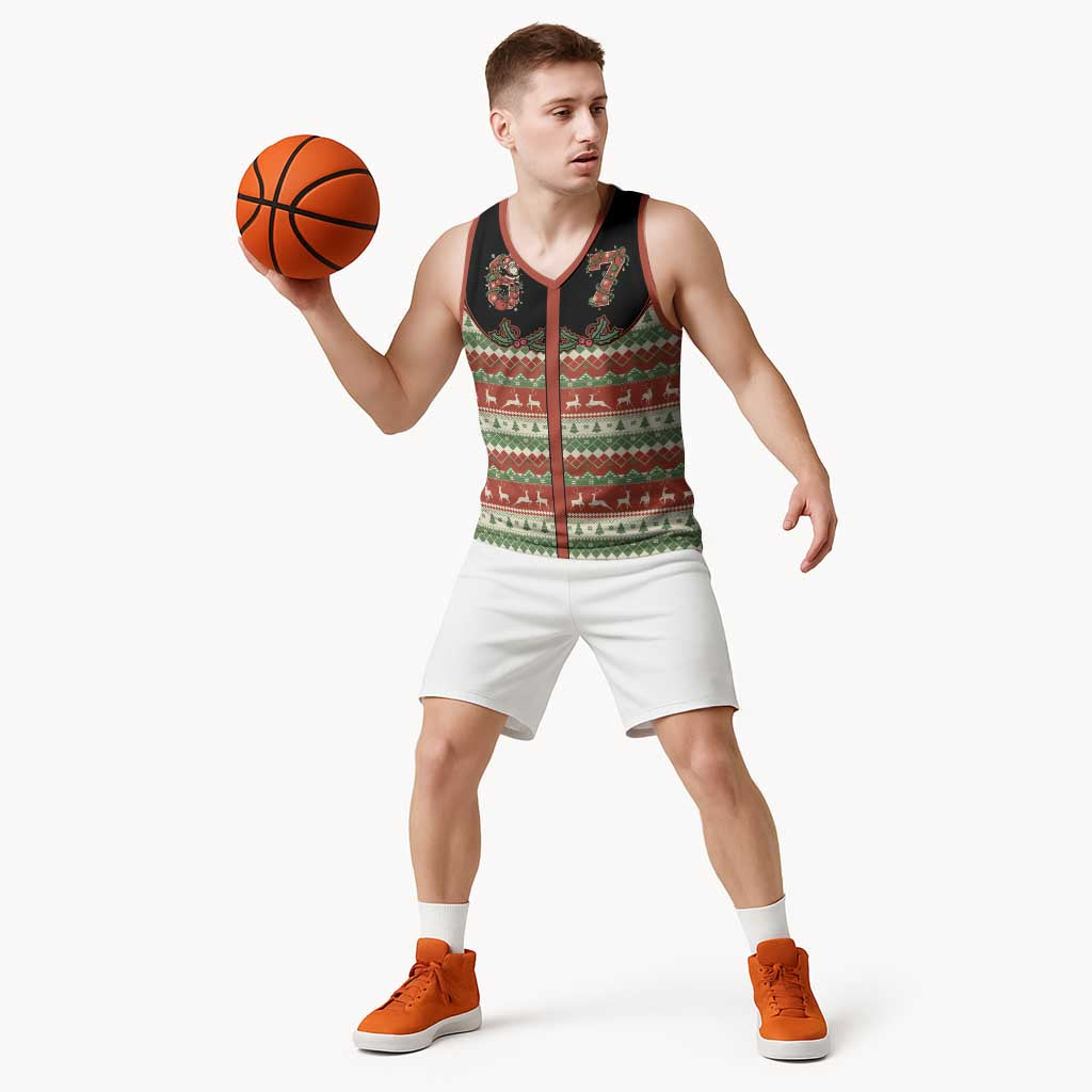 Western Yoke Basketball Jersey Funny Six Seven Christmas - Wonder Print Shop